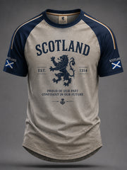 Men's Scottish Flag Short Sleeve T-shirt