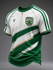 Men's The Hoops Shamrock Football Short Seeve T-shirt