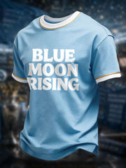 Men's Manchester Football Lover City&Bee Art Printed T-shirt