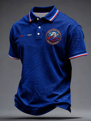 Men's Eagles Proud Football Lover Printed Casual Tops