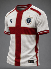 Men's UK Football Lover England Printed short sleeves t-shirt