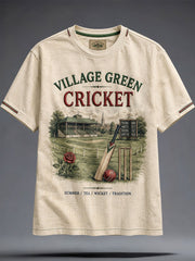 Men's England Cricked Lover Printed T-shirt