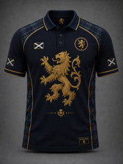 Men's Scotland Art Printed Short Sleeve Top