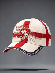 Unisex England Lioness Football Lover Roses Art Printed Hat