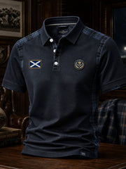 Men's Scotland Western Rugby Lover Printed Casual Tops