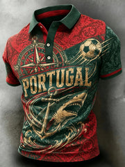 Men's Portugal Football Inspired Shirt