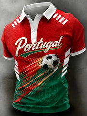 Men's Portugal Football Inspired Shirt