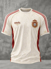 Men's Gift For Football Fans Print Casual Tee
