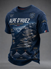 Men's Bicycle Race Short Sleeves T-shirt