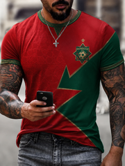 Men's MOROCCO Printed short sleeves t-shirt