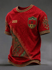 Men's 2026 Morocco Football T-Shirts