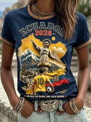 Women's short-sleeved T-shirt