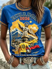 Women's short-sleeved T-shirt