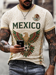 Men's Gift For Football Fans Print Casual Tee