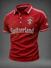 Men's Switzerland Printed Shirt