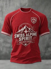 Men's Switzerland Printed T-shirt