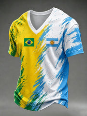 Men's Two-tone National Flag Jersey