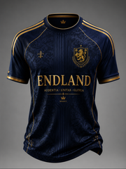 Men's UK Football Lover England Printed short sleeve t-shirt