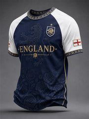 Men's Gift For Football Fans Print Casual Tee