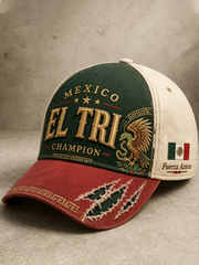 Unisex Mexico Football Printed Hat
