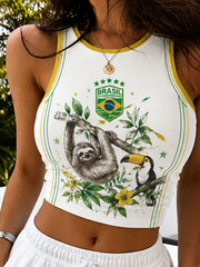 Women's RASIL Printed Casual Vest