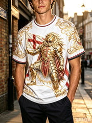 Men's England Printed short sleeves t-shirt