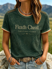 Women's Fleadh Cheoil na hÉireann Printed T-shirt