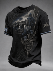 Men's Scottish veterans of the Battle of Stirling Bridge short sleeves t-shirt