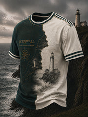 Men's Cornish Celtic-style Printed T-shirt