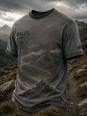 Men's Welsh Dragon Printed T-shirt