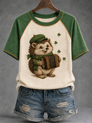 Women's Fleadh Cheoil na hÉireann Animal Graphic Raglan Tee