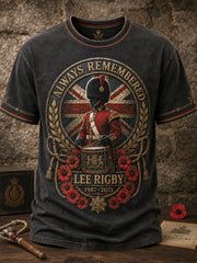 Men's Rip Lee Rigby Veteran Printed T-shirt