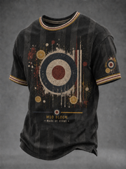 Men's Modern Culture Lover Printed short sleeves t-shirt