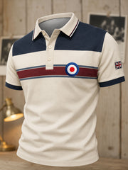 Men's Mods Culture UK Music Lover Business Style Printed Casual Tops