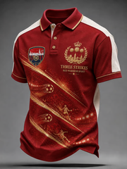 Men's Gift For Football Fans polo shirt