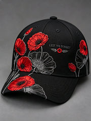 Unisex Remembrance Day Lest We Forget Hat