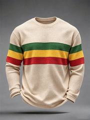 Men's Reggae Inspired Waffle Top