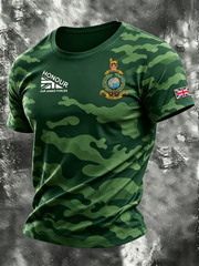 Men's British Navy Print short sleeves t-shirt