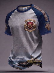 Men's Scottish Thistle Flag Short Sleeve T-shirt