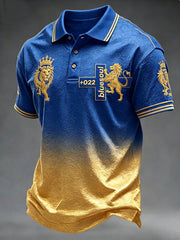 Men's British Football "The Blues" Fan polo shirt