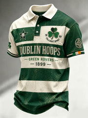 Men's Dublin Hoops Shamrock Football Shirt