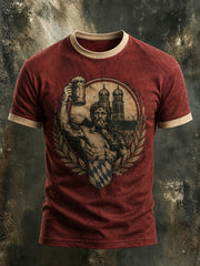 Men's Bayern München Print Casual T-Shirt