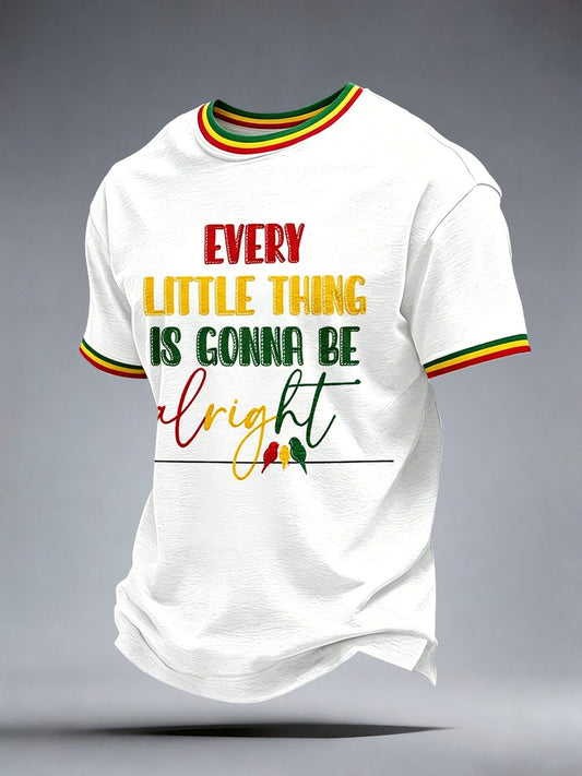 Men's Reggae Music Art Print T-Shirt