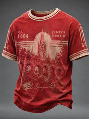 Men's Wrexham Football Lover Lover Printed T-shirt
