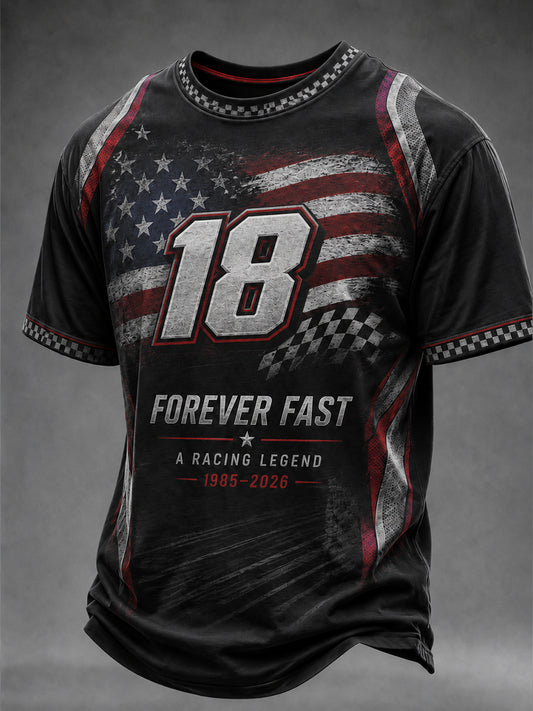 Men's Racing Legend Tribute Casual T-Shirt