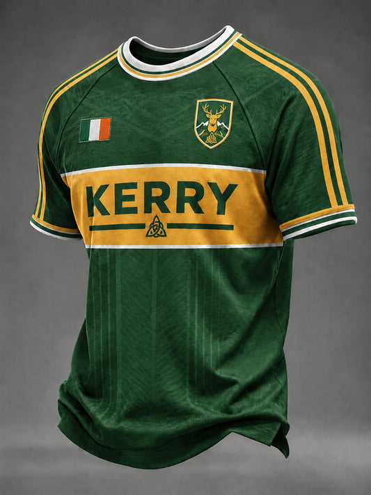 Men's Gaelic Football Kerry Short Sleeve T-shirt