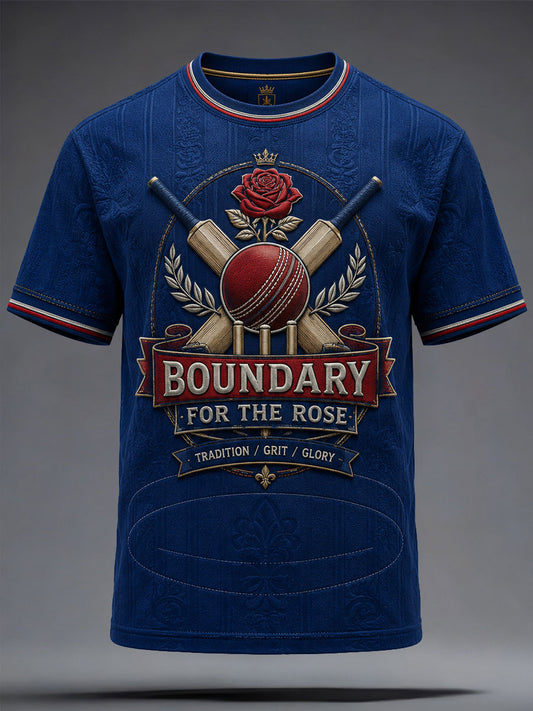 Men's England Cricked Lover Printed T-shirt