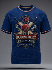 Men's England Cricked Lover Printed T-shirt