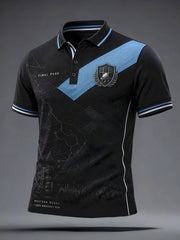 Men's Scotland Western Rugby Lover Printed Casual Tops
