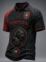 Men's Portugal Football Inspired Shirt